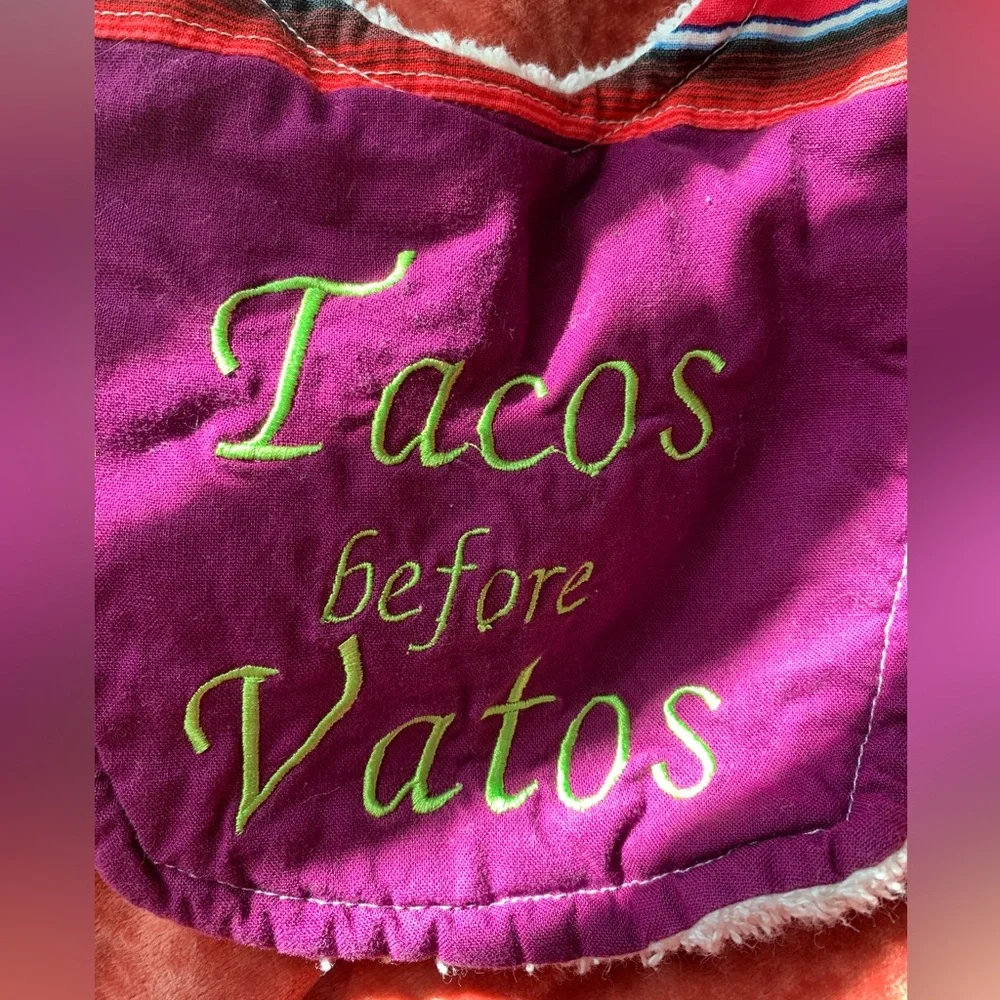 Tacos Before Vatos Infant Bib